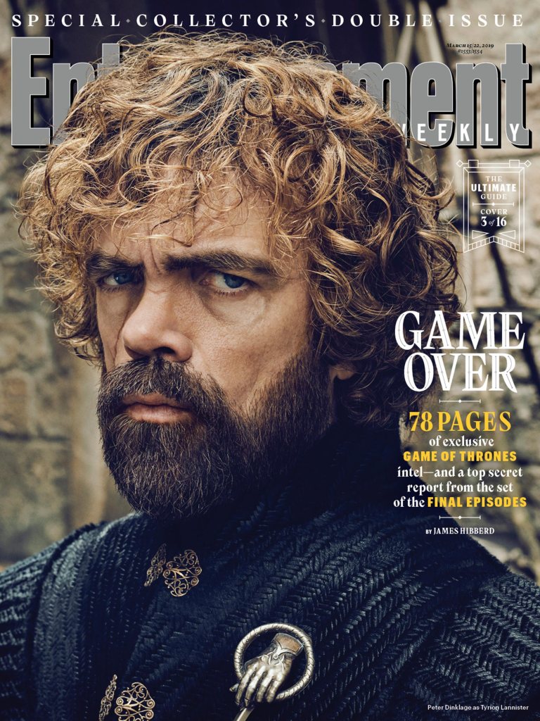 Tyrion Lannister copertina ew - Neomag.