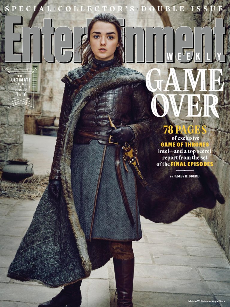 Arya Stark copertina ew - Neomag.