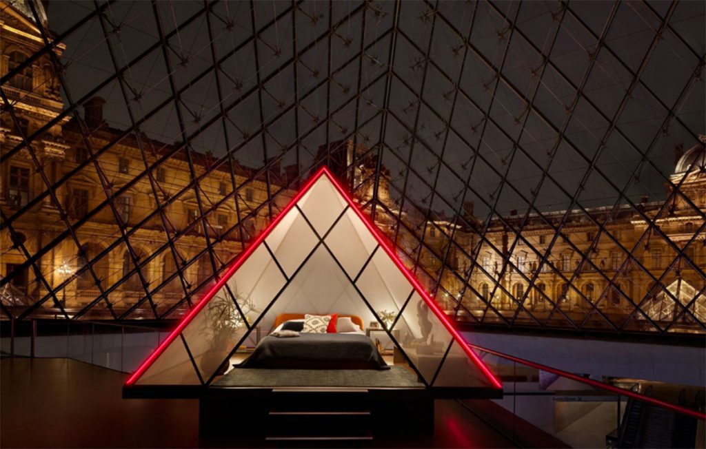 Dormire al Louvre - Neomag.