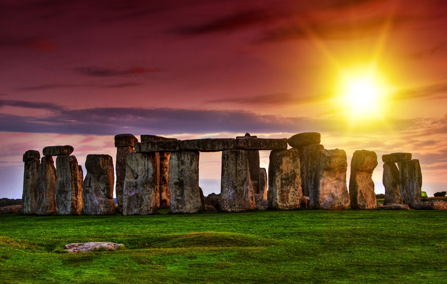 Il tramonto a Stonehenge Aspettative - Neomag.