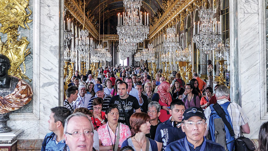 La galleria degli specchi a Versailles Reale - Neomag.