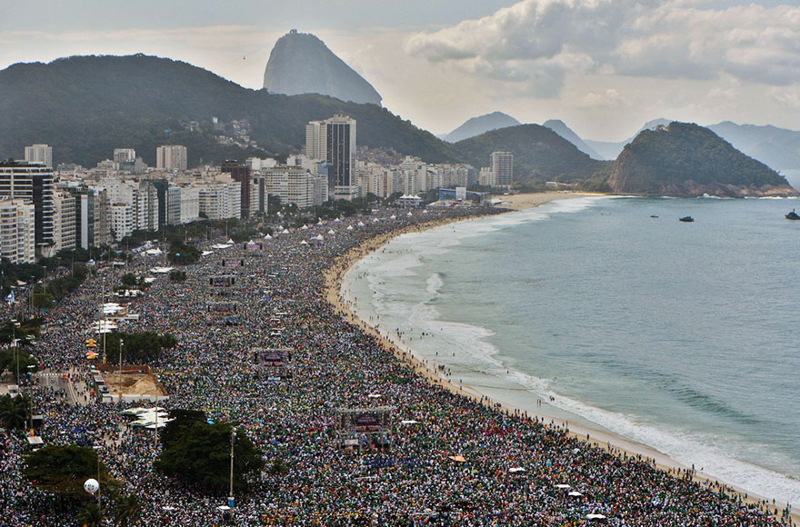 Spiaggia di Rio De Janeiro Reale - Neomag.