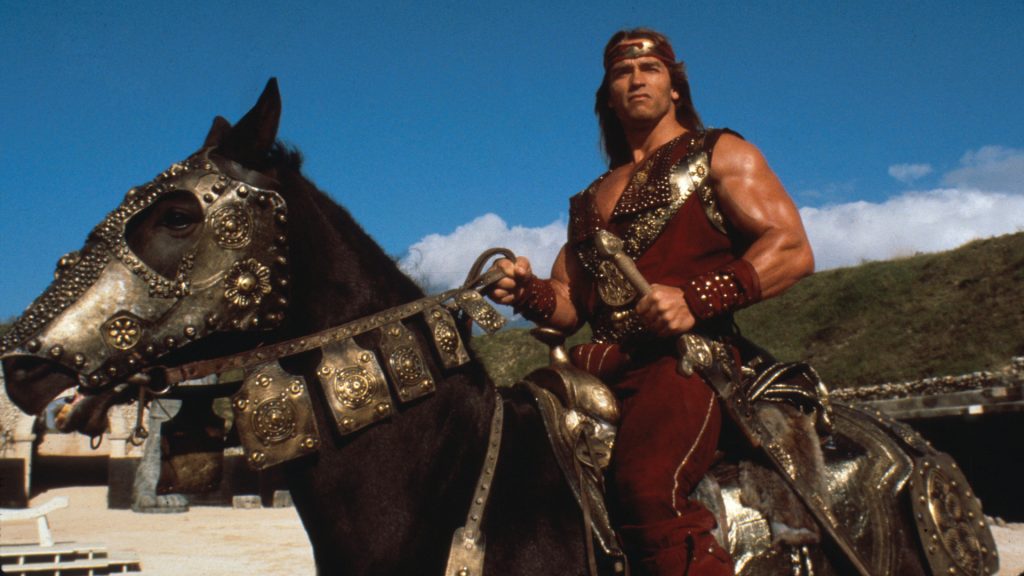 Arnold Schwarzenegger in Red Sonja - Neomag.