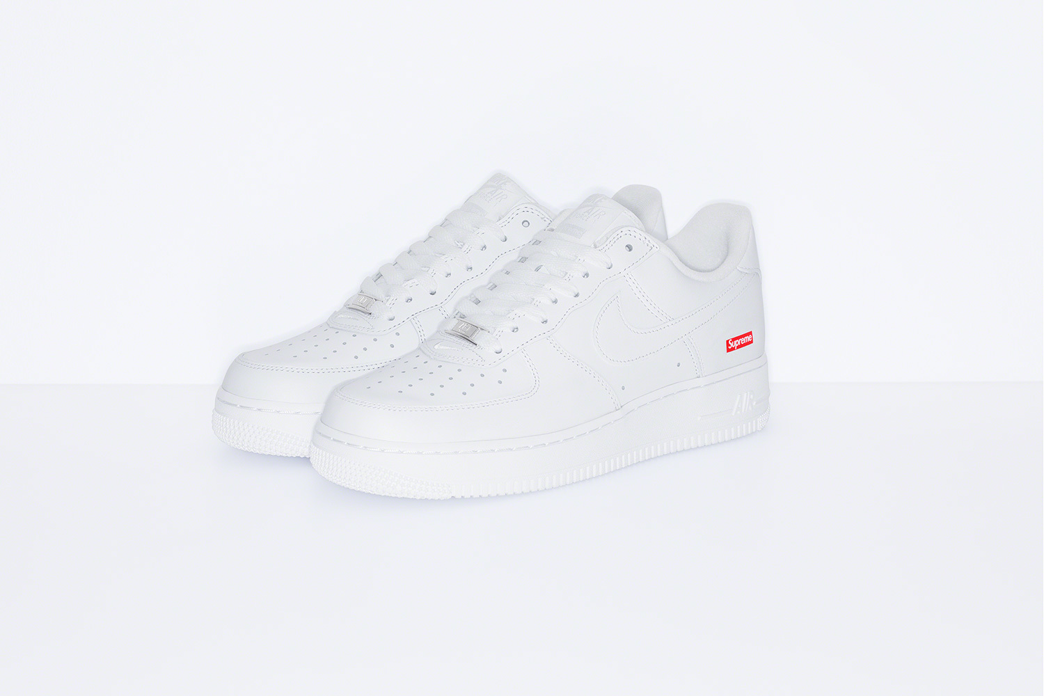 Nike Air Force 1 Low x supreme bianche - neomag.