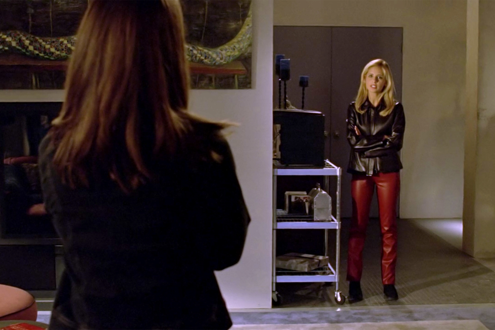 Buffy red Pants - neomag.