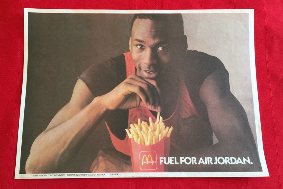 michael jordan x mcdonalds - neomag.