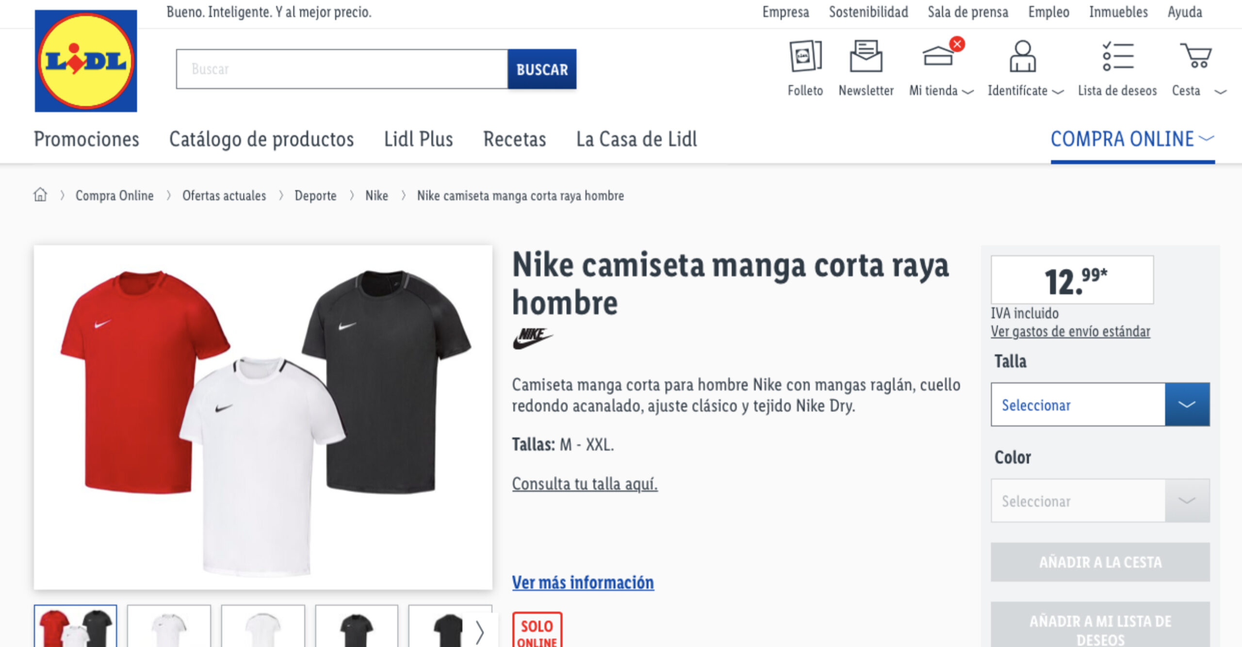 Capsule Collection di Nike per Lidl - Neomag.