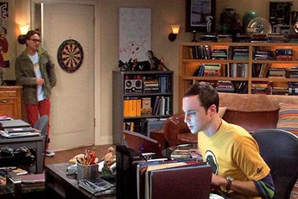 Sedia Aeron di Herman Miller in The Big Bang Theory - neomag.