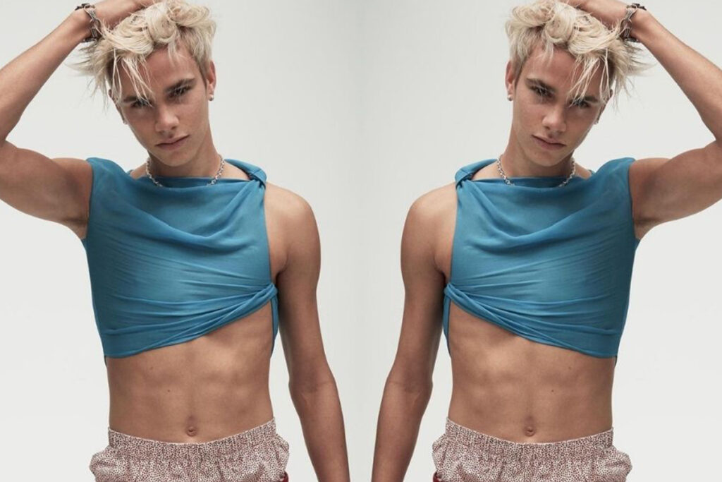 crop top da uomo - neomag.