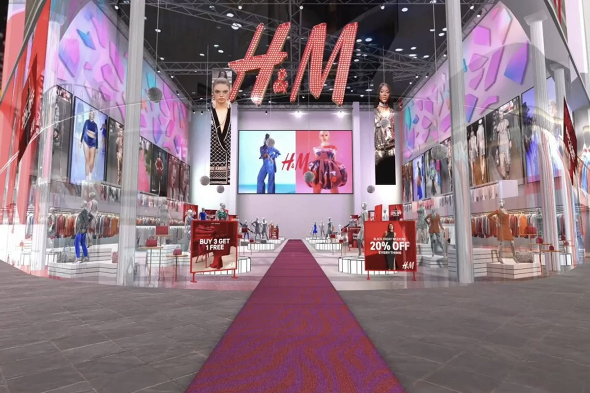 HM nel Metaverso: Apre così il primo negozio virtuale di H&M