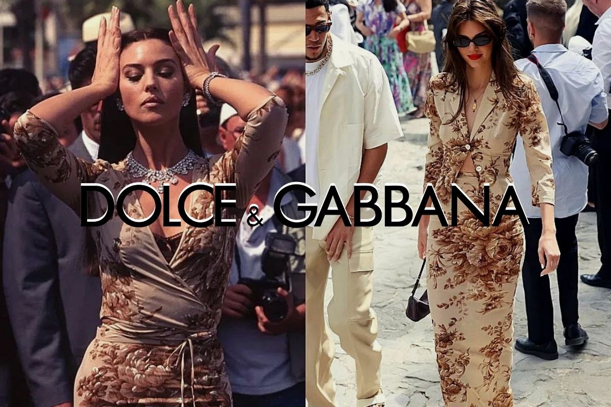 Il weekend vintage dei Kardashian – Jenner in Dolce&Gabbana