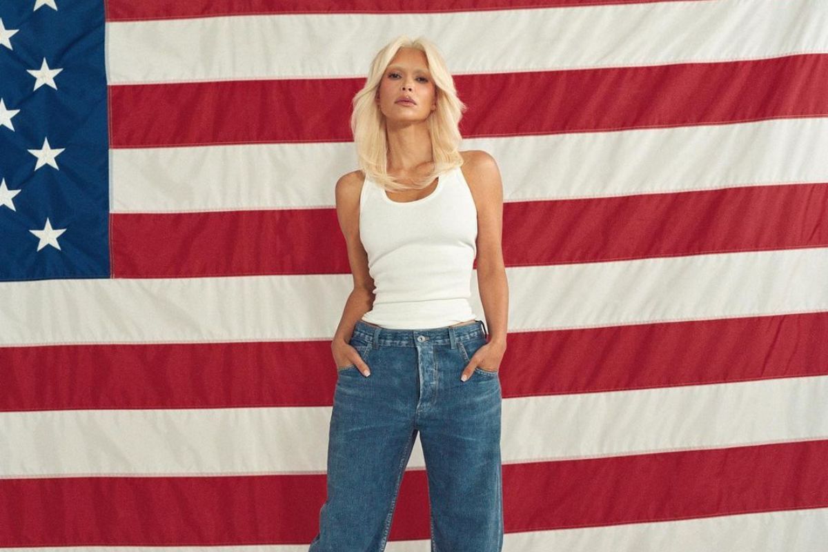 Kim Kardashian irriconoscibile: mostra il lato B con i jeans abbassati