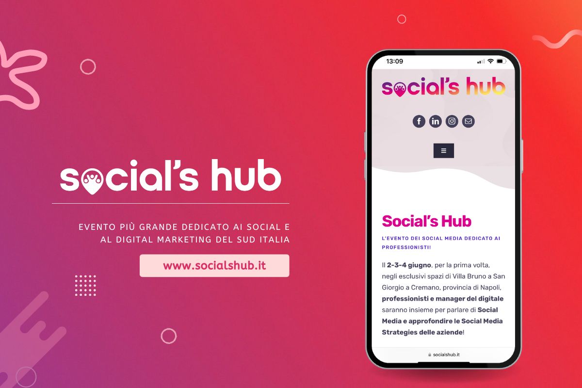Arriva Social’s Hub: l’evento dedicato ai social più grande del Sud Italia