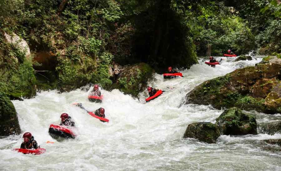 Rafting sulle cascate delle Marmore